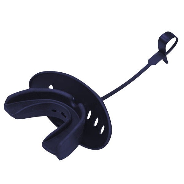 BOIL-AND-BITE STRAPPED MOUTHGUARD W/LIP PROTECTOR (3 QTY) Thumbnail